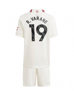 Manchester United Raphael Varane #19 Replika Tredje Kläder Barn 2023-24 Kortärmad (+ byxor)